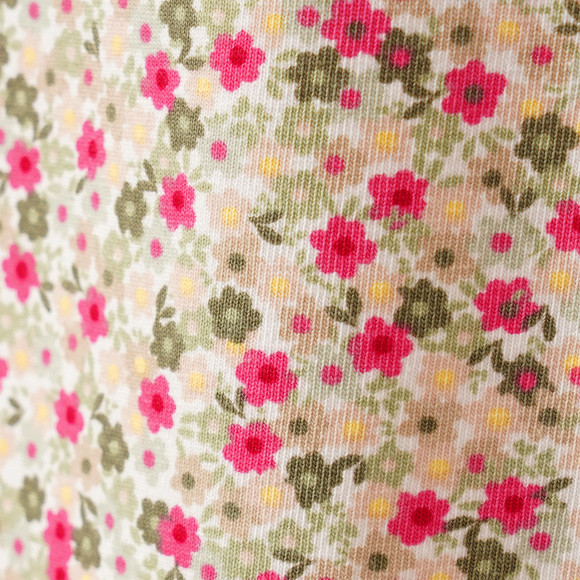 Mädchen Capri-Leggings mit Blümchen-Print