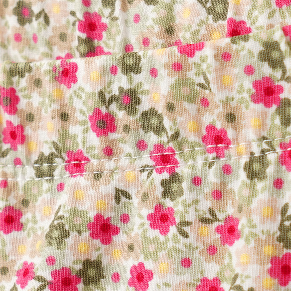 Mädchen Capri-Leggings mit Blümchen-Print