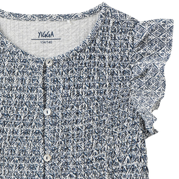 Mädchen Shirt mit Rüschen