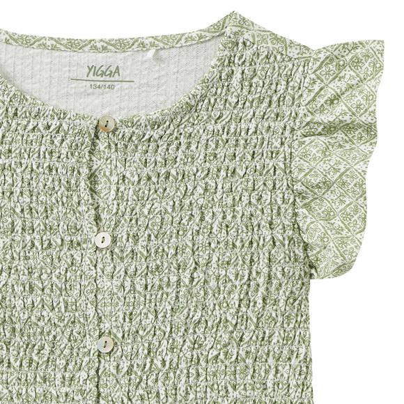 Mädchen Shirt mit Rüschen