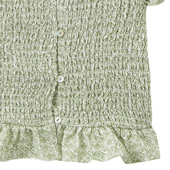 Mädchen Shirt mit Rüschen