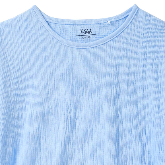 Mädchen T-Shirt mit Zierschleifen