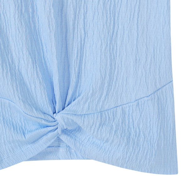 Mädchen T-Shirt mit Knoten-Detail