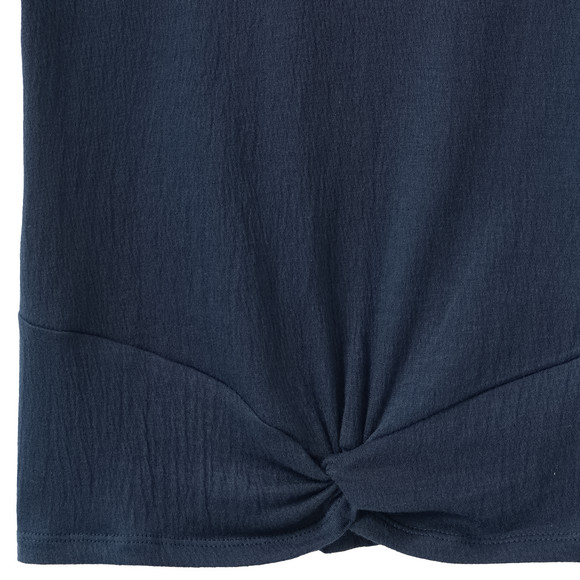 Mädchen T-Shirt mit Knoten-Detail
