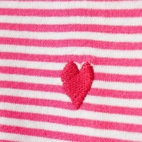 Mädchen T-Shirt im Ringel-Look