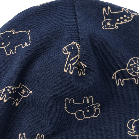 Baby Mütze mit Tier-Motiven