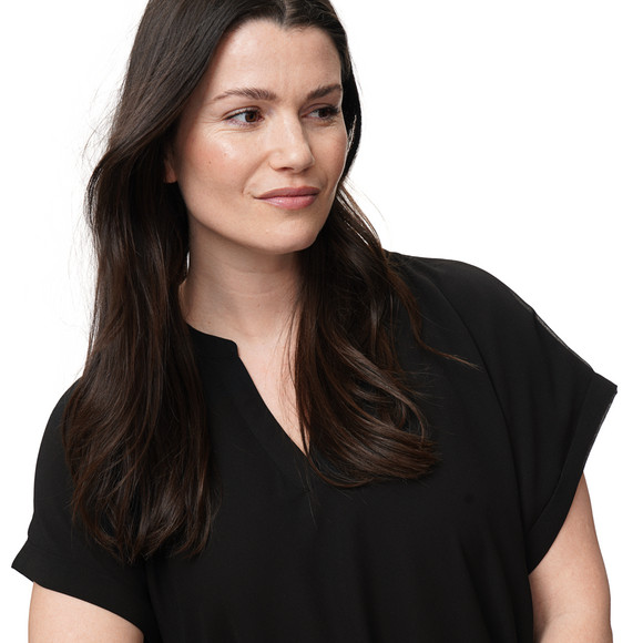 Damen Bluse in Unifarben