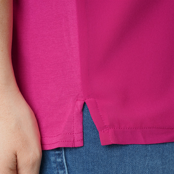 Damen Bluse in Unifarben