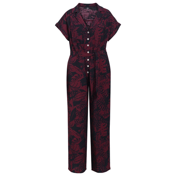 Damen Jumpsuit mit Allover-Print