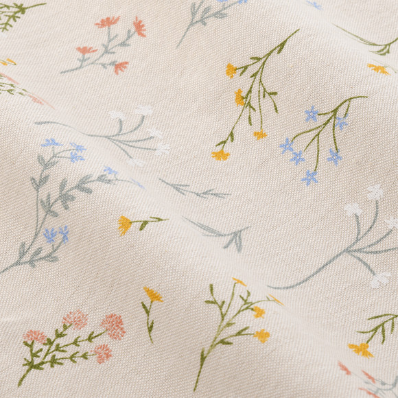 Tischdecke mit Blumen-Allover