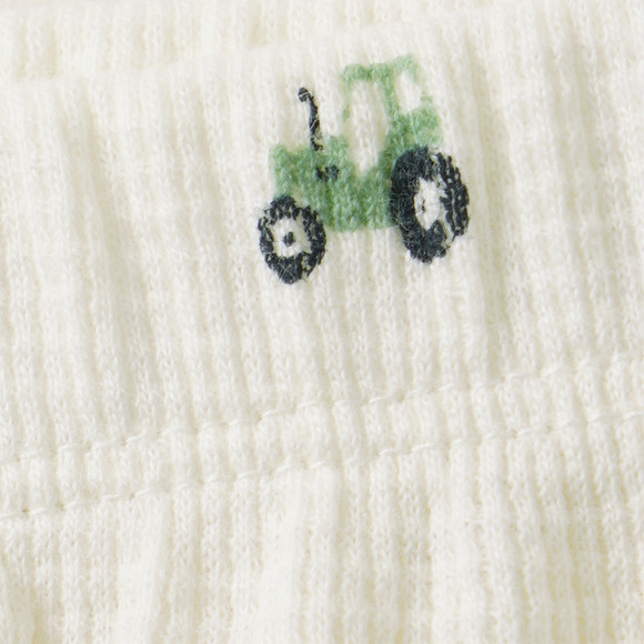 Baby Schlafanzug mit Waffelpiqué