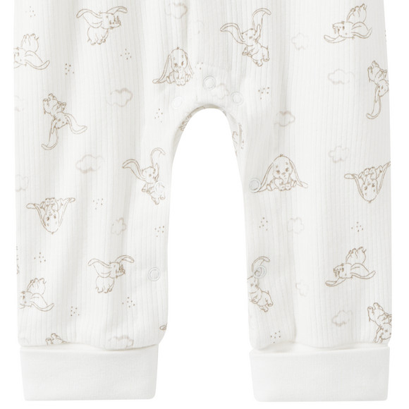 Dumbo Schlafanzug mit Umschlagbündchen