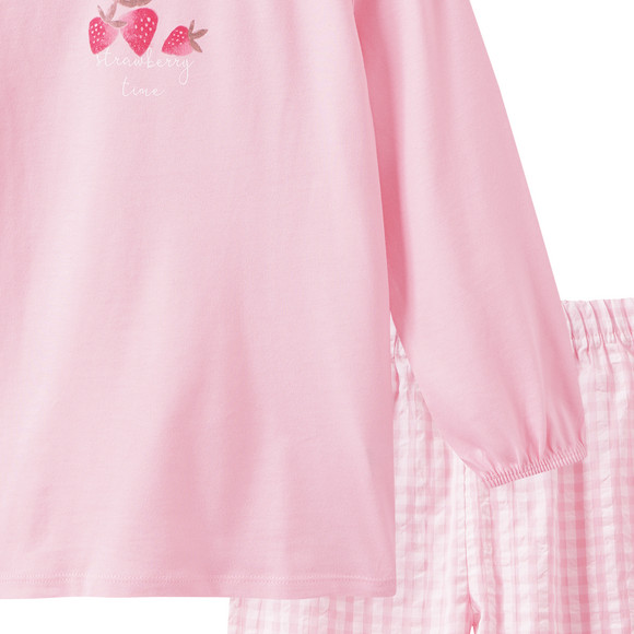 Baby Schlafanzug mit Erdbeer-Motiv