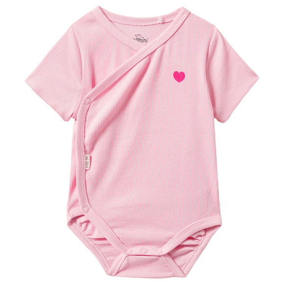 2 Newborn Wickelbodys mit Rippstruktur