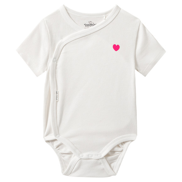 2 Newborn Wickelbodys mit Rippstruktur