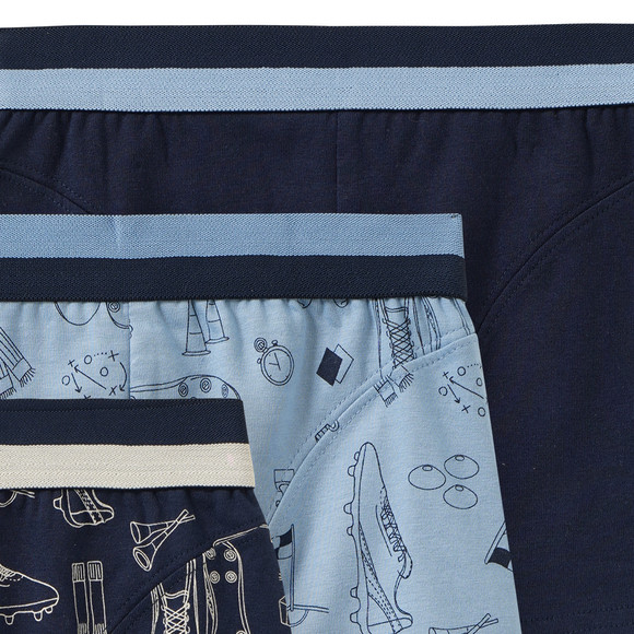 3 Jungen Boxer in verschiedenen Dessins