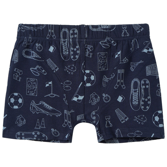 3 Jungen Boxer mit Fußball-Motiven