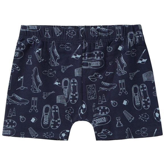 3 Jungen Boxer mit Fußball-Motiven