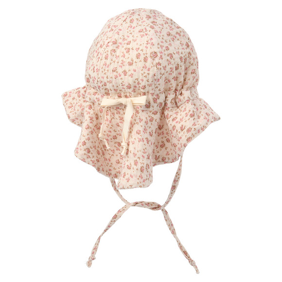 Baby Musselin-Mütze mit Blumen-Muster
