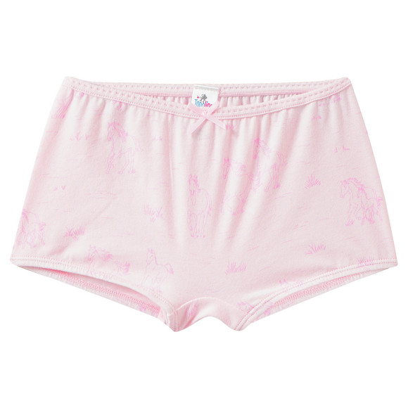 3 Mädchen Pantys mit Pferde-Motiven