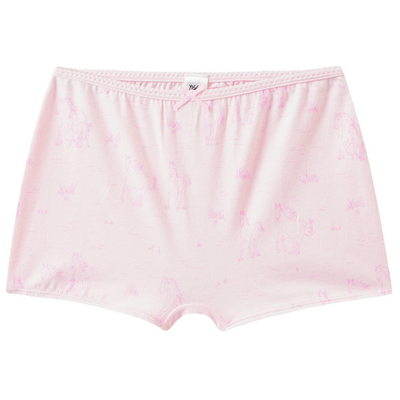3 Mädchen Pantys mit Pferde-Motiven
