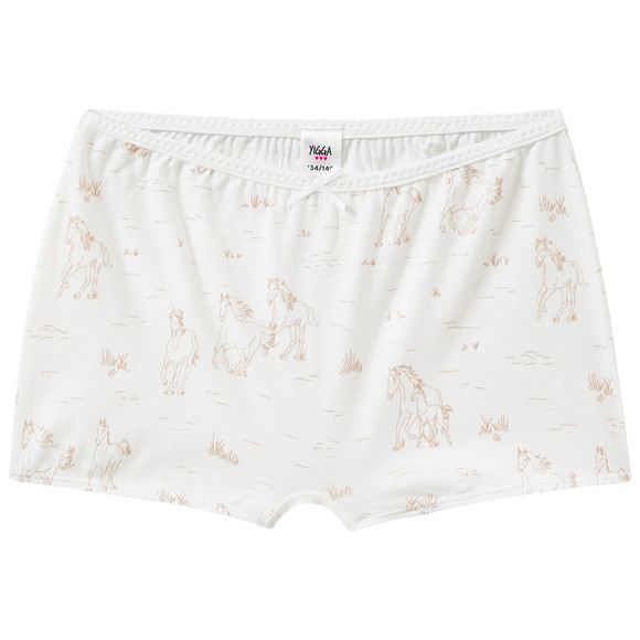 3 Mädchen Pantys mit Pferde-Motiven