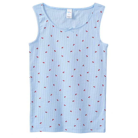 2 Mädchen Unterhemden im Set