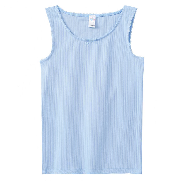 2 Mädchen Unterhemden im Set