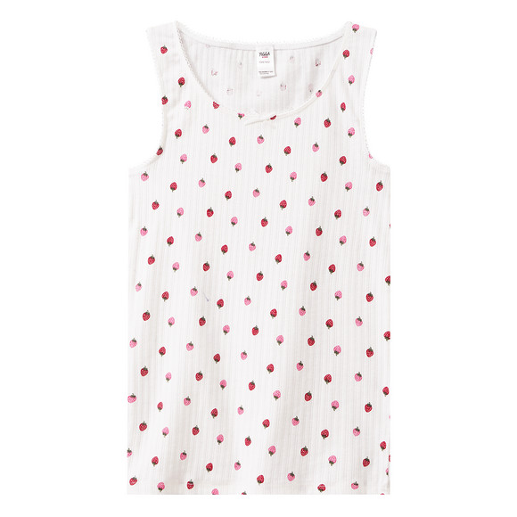 2 Mädchen Unterhemden im Set