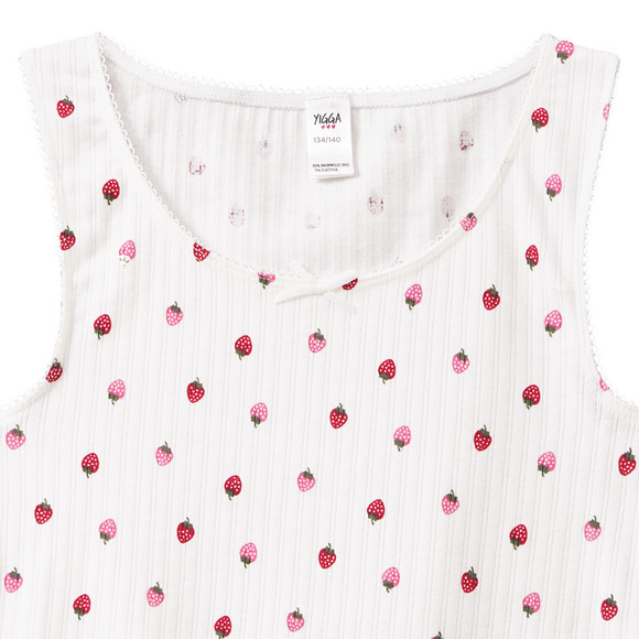 2 Mädchen Unterhemden im Set