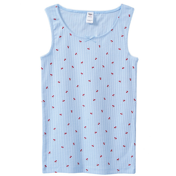 2 Mädchen Unterhemden im Set