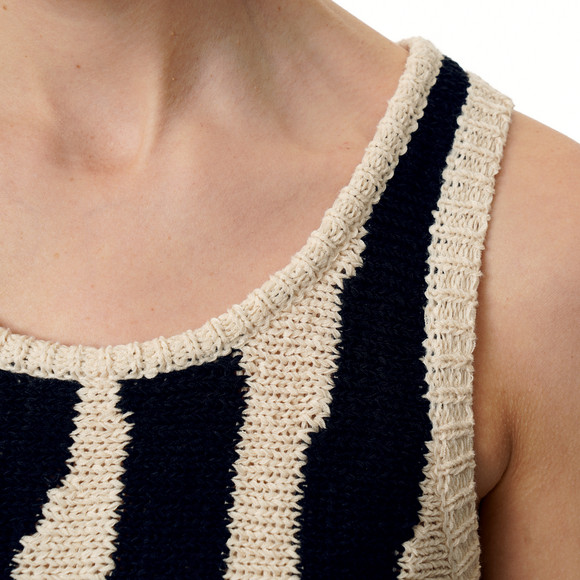Damen Stricktop aus Bändchengarn