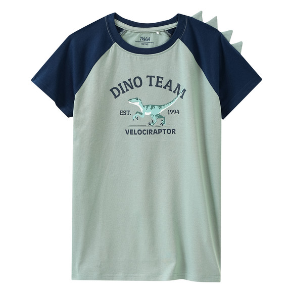 Jungen Shorty mit Dino-Motiven