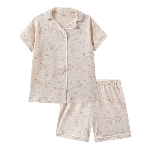 Mädchen Shorty mit Pferde-Motiven
