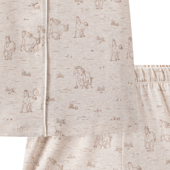Mädchen Shorty mit Pferde-Motiven