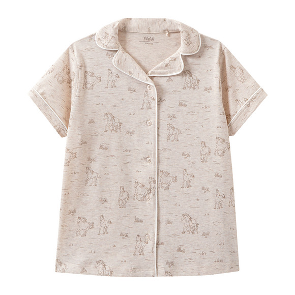 Mädchen Shorty mit Pferde-Motiven