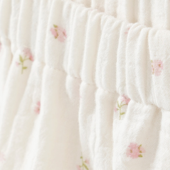 Mädchen Musselin-Shorty mit Blümchen-Print