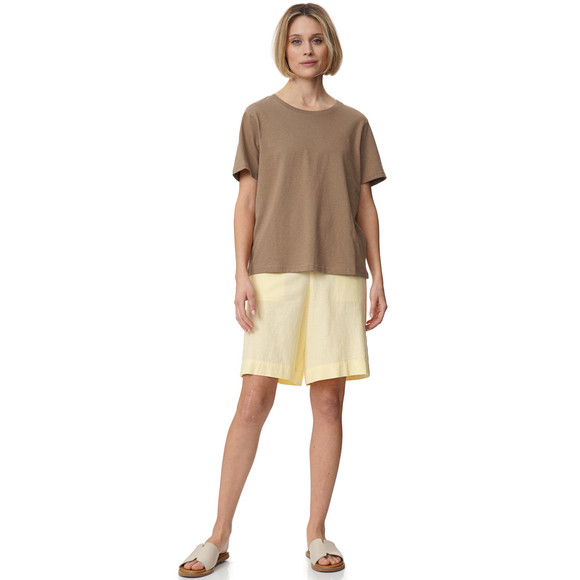 Damen T-Shirt mit Leinen