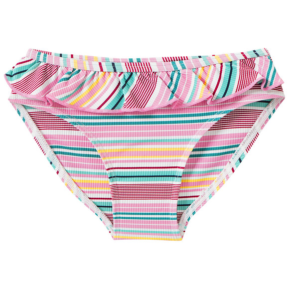Mädchen Bikini mit bunten Streifen