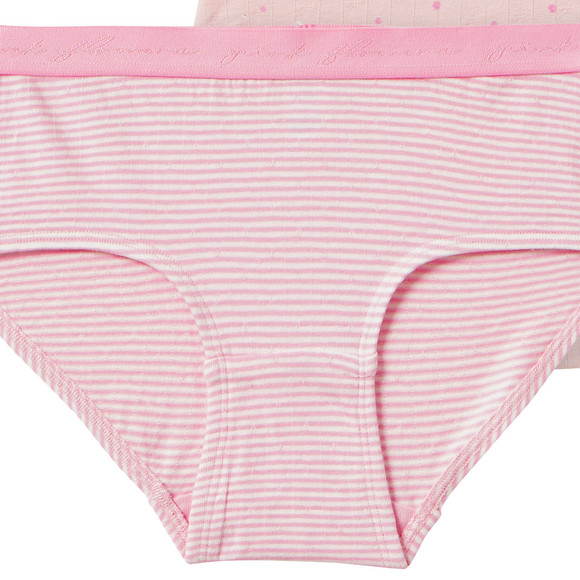 3 meisjesslips met elastische tailleband