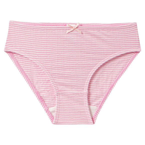 3 Mädchen Slips mit Zierschleife