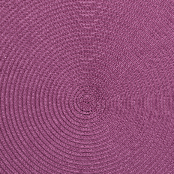 4 placemats in ronde vorm