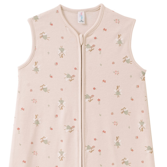 Baby Schlafsack mit Hasen-Allover