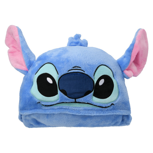 Stitch Kapuzendecke mit Druckknopf