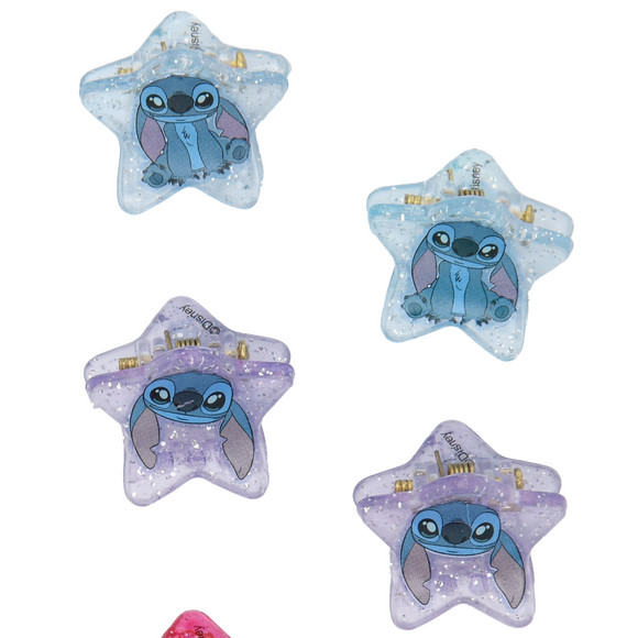 6 Stitch Haarspangen in Sternform