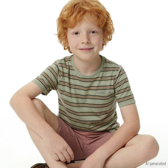 Jungen T-Shirt mit Streifen