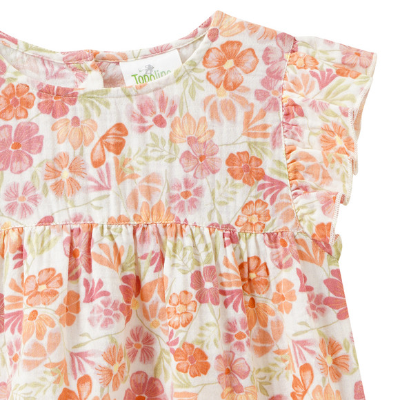 Mädchen Musselinbluse mit Flügelärmeln
