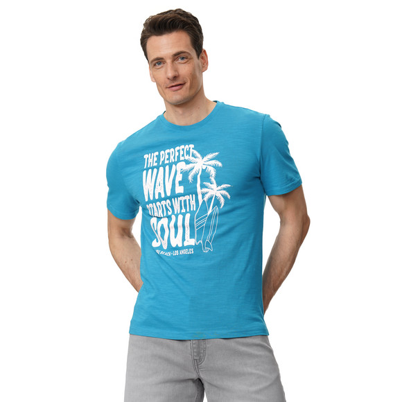 Heren T-shirt met print