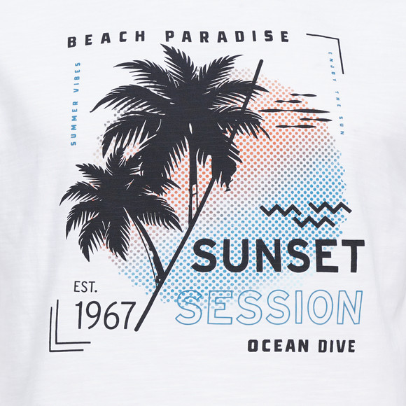 Heren T-shirt met print