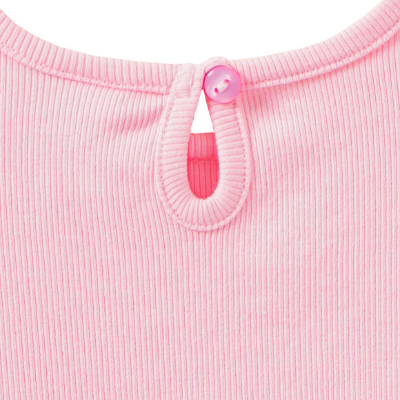 2 Newborn T-Shirt mit Rippstruktur